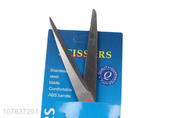 Excellent quality stainless steel school office scissors paper cutting scissors