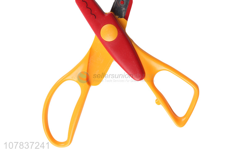 Wholesale paper cutting craft scissors stainless steel children scissors
