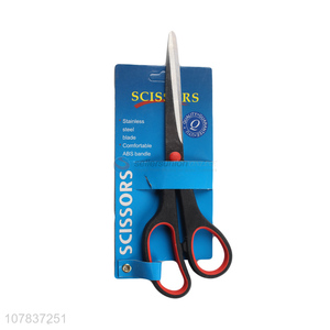 Excellent quality stainless steel school office scissors paper cutting scissors