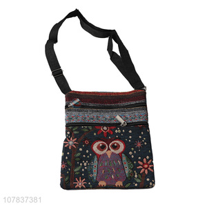 Popular product owl pattern traditional shoulder bag