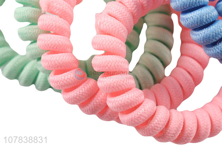 Best Price Colorful Coil Hair Tie Fashion Hair Ring