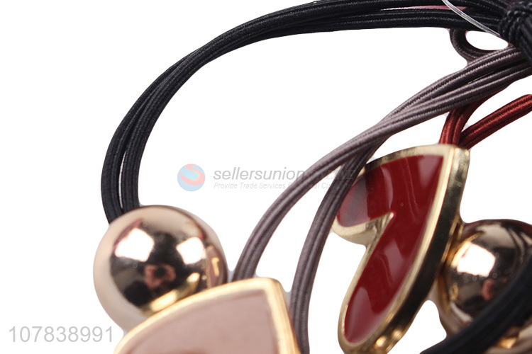 Top Quality Fashion Hair Rope Elastic Hair Ring Hair Ties
