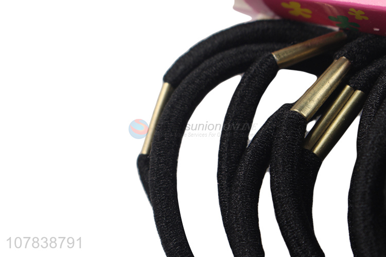 Good Sale Black Hair Ring Elastic Hair Band Hair Tie
