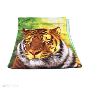 Hot Sale Tiger Pattern Bath Towel Fashion Beach Towel