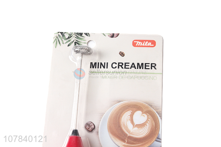 Custom Electric Handheld Coffee Blender Mini Creamer Mixer