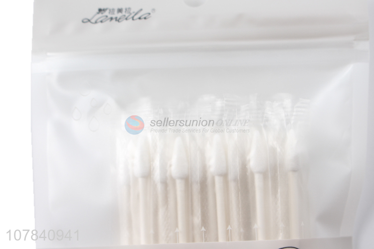 China wholesale white daily portable care cotton swabs