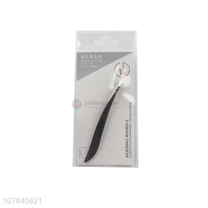 China export silver stainless steel mini eyebrow pliers