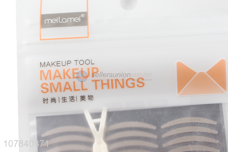 Good price makeup tool double eyelid sticker set with tweezers