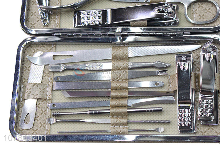 China wholesale professional nail tools carbon steel nail clipper set