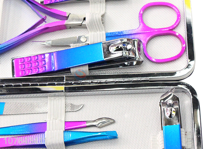 New arrival colorful carbon steel nail cutter kit for family use