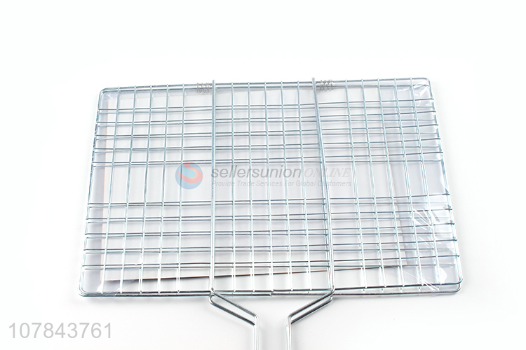 High quality professional bbq tool wire mesh grill basket