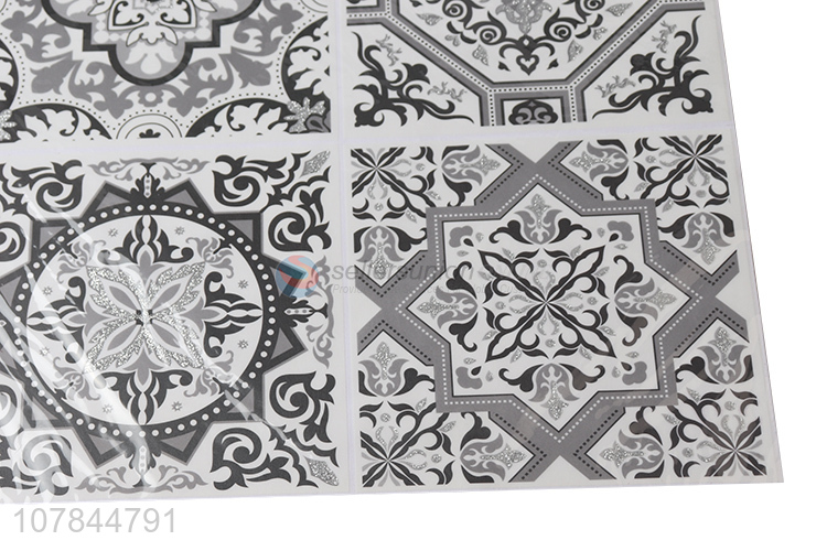 Fashion design 3d bedroom tile wall stickers wholesale