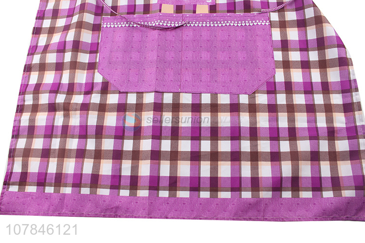 China wholesale purple cartoon kitchen oil-proof apron