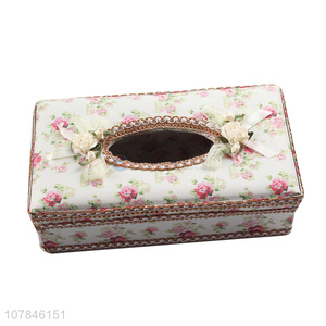 New creative printing household tissue storage box