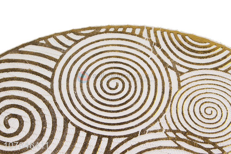 Hot Sale Round Phnom Penh Printed Placemat Household Bowl Mat