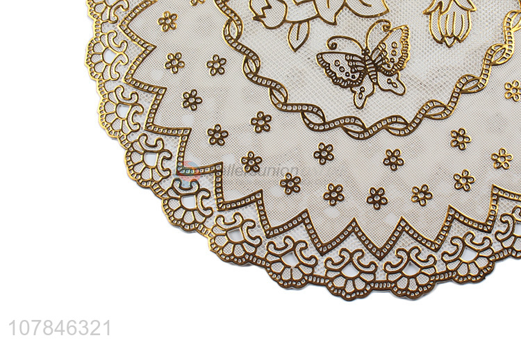 Factory wholesale printing oval placemat dining table coaster