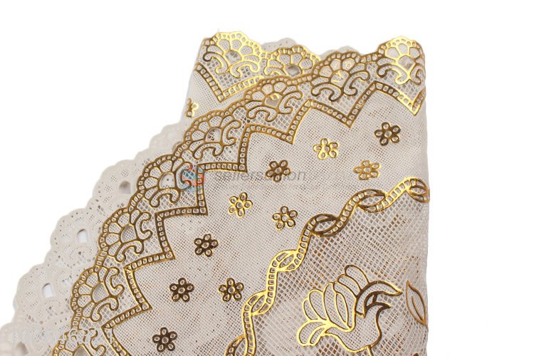 Factory wholesale printing oval placemat dining table coaster