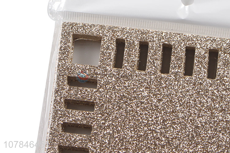 Hot selling sequin heat insulation pad home office coaster