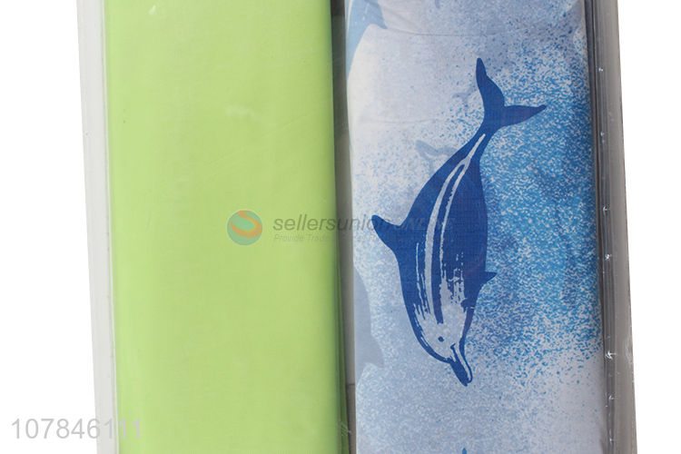 Wholesale plastic waterproof household shower curtain