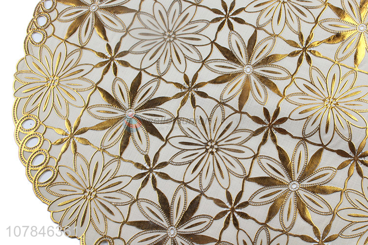 Retro design placemat household dining insulate placemat