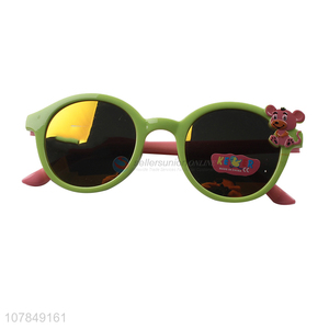 Cartoon Mouse Green Frame <em>Sunglass</em> Cute Sun Glasses