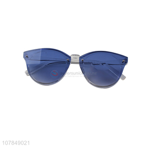 Best Sale Blue Sunglass With Soft Glasses Legs
