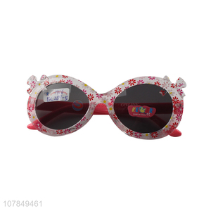 Best Sale Flower Pattern Frame Plastic <em>Sunglass</em> Fashion Eyewear