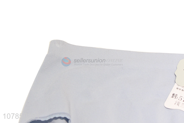 New Arrival Blue Cotton Seamless Panties for Women