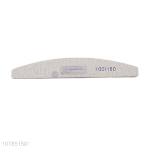 Good quality 100/180 double sided eva nail file for nail art