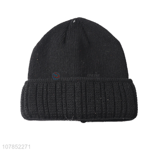 New arrival unisex winter hats acrylic knitting beanie cap