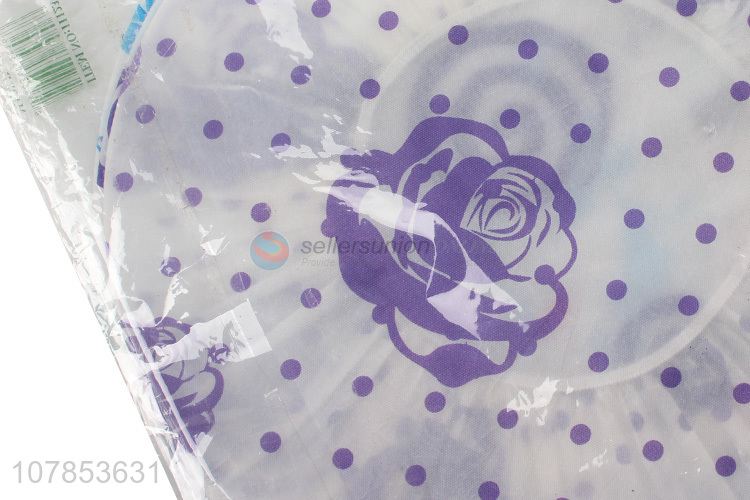 Wholesale waterproof shower disposable plastic shower cap