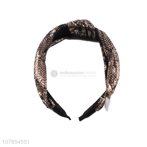 Custom Knotted Head Band Fashion Hair Hoop