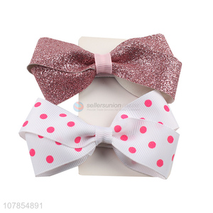 Good Sale Fashion Bowknot Hair Clip For Girls And Women