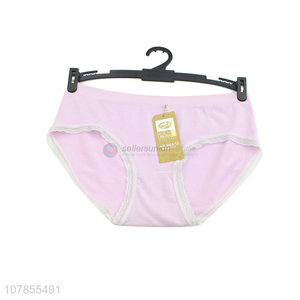 New product modal cotton purple lady underwear panties wholesale