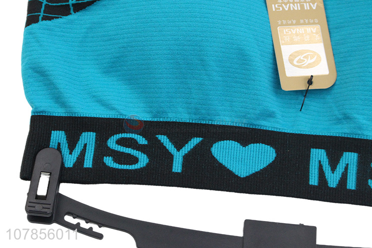 Good quality comfortable women yoga fitness underwear for sale