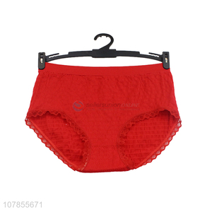 New style red sexy fashion cotton women panties underwear