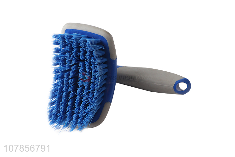 Private label multi-use anti-skid handle car tyre cleaning brush