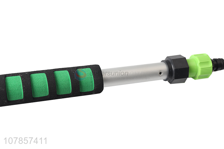 Wholesale aluminium water fed pole brush telescopic flip-lock cleaning  pole