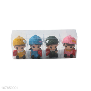 Competitive price creative resin doll resin figurine for gifts
