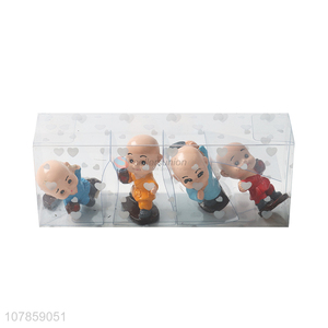 Latest arrival resin little monk figurine resin crafts