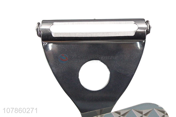 Hot selling stainless steel multifunctional triangle planer with wooden handle