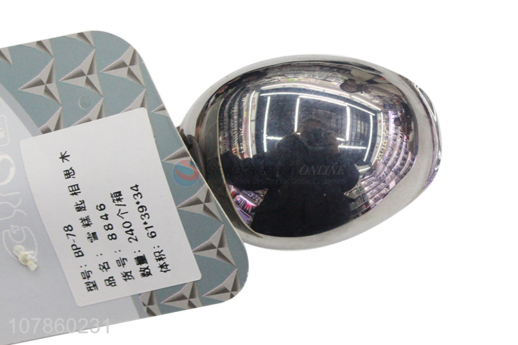Low price wholesale silver stainless steel ice cream spoon ice cream digging tool