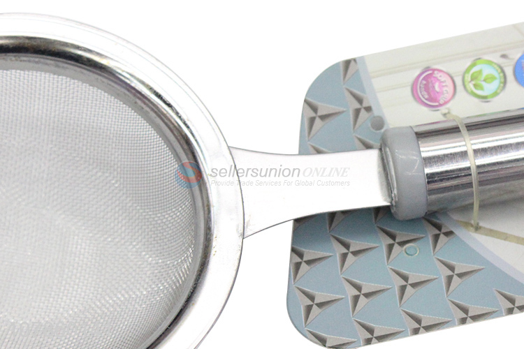 New arrival silver stainless steel sieve large colander