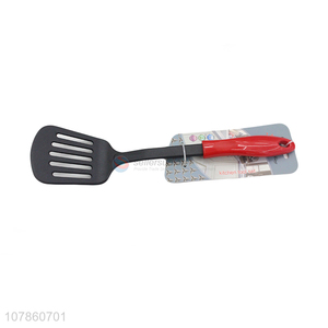 Hot selling black hollow spatula household long handle spatula wholesale