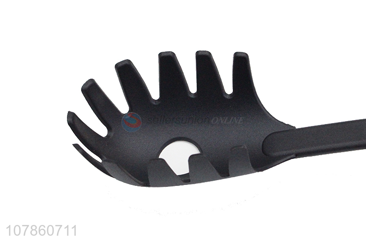 Wholesale black nylon spoon pasta colander kitchen supplies