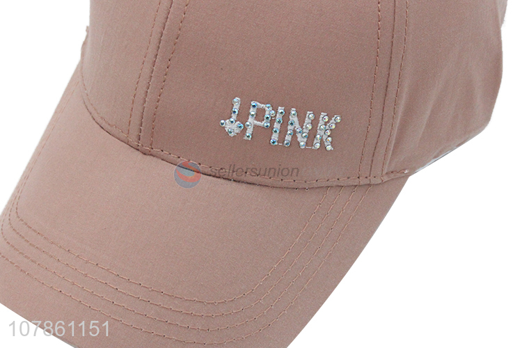 Cheap price polyester outdoor sports baseball hat wholesale