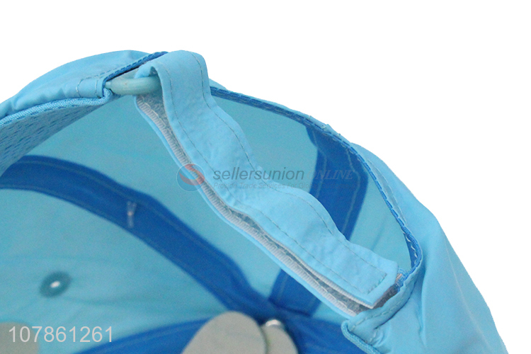 Wholesale low price blue outdoor sports baseball hat for children