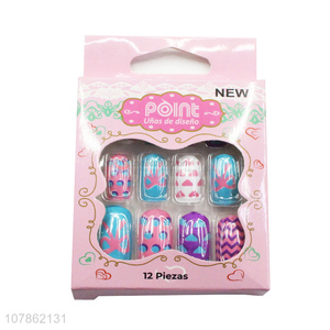 Custom Colorful <em>Artificial</em> <em>Nails</em> False Nail Tips For Women