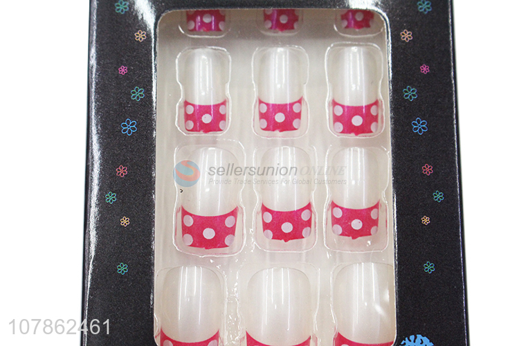 Factory Price Full Cover Fake Finger Nails False Nail Tips