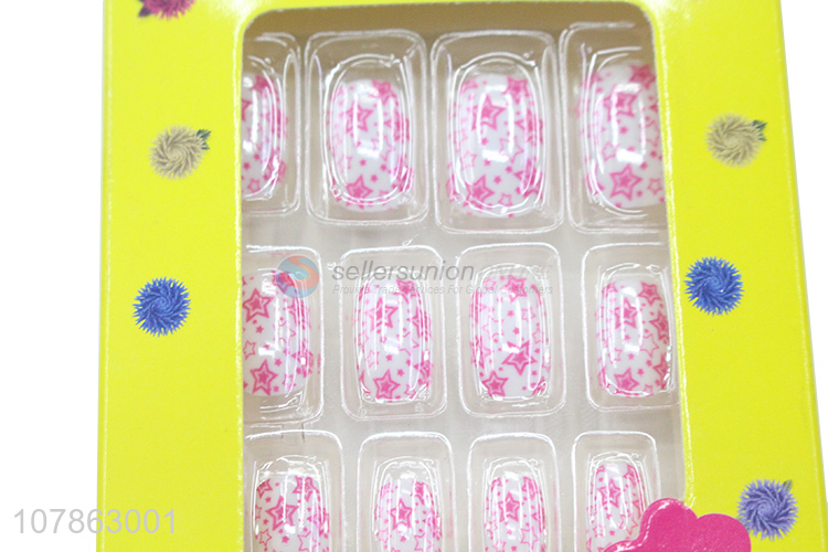 Fashionable Fake Nails Artificial Nails Tips For Kids